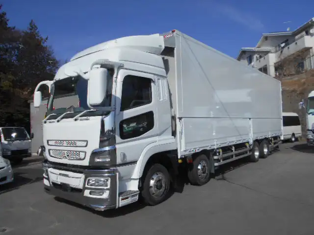 三菱 スーパーグレート 大型 ウイング ハイルーフ エアサス の中古トラック【車両No.160768】