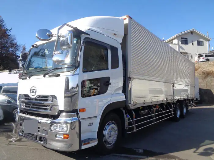 日産UD クオン 大型 ウイング パワーゲート 床鉄板 の中古トラック【車両No.160769】