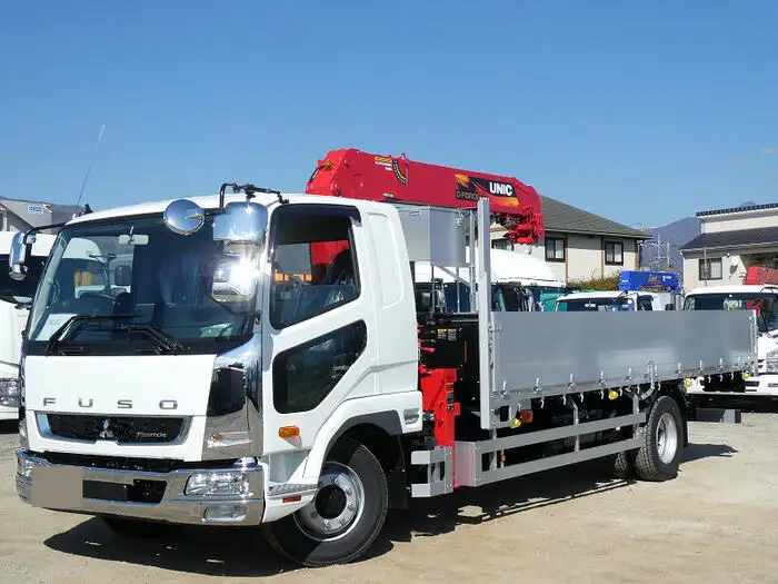 三菱 ファイター 中型/増トン クレーン付 アルミブロック 5段 の中古トラック【車両No.161086】