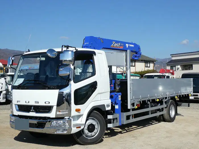 三菱 ファイター 中型/増トン クレーン付 アルミブロック 4段 の中古トラック【車両No.161088】