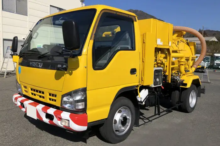 いすゞ エルフ 小型 タンク車 汚泥吸引車 PA-NPR81N の中古トラック【車両No.160888】