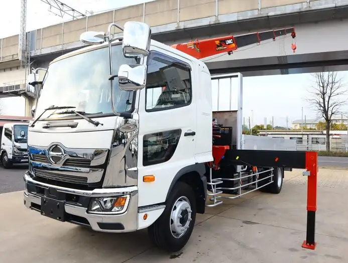 日野 レンジャー 中型/増トン クレーン付 アルミブロック 5段 の中古トラック【車両No.160991】