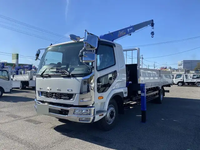 三菱 ファイター 中型/増トン クレーン付 アルミブロック 4段 の中古トラック【車両No.161141】