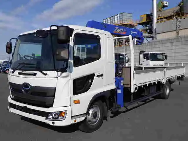日野 レンジャー 中型/増トン クレーン付 アルミブロック 4段 の中古トラック【車両No.161148】