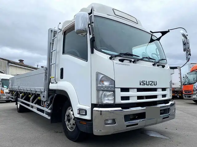 いすゞ フォワード 中型/増トン 平ボディ アルミブロック エアサス の中古トラック【車両No.161140】