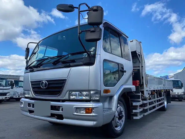日産UD コンドル 中型/増トン クレーン付 床鉄板 アルミブロック の中古トラック【車両No.161258】