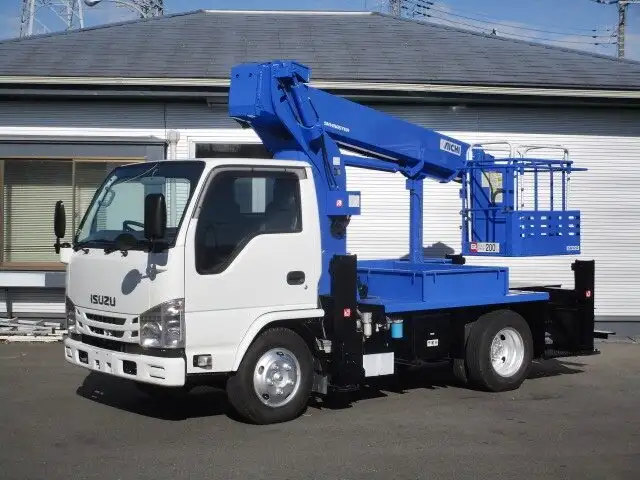 いすゞ エルフ 小型 高所・建柱車 高所作業車 TPG-NKR85N の中古トラック【車両No.160943】