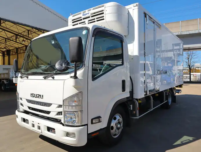 いすゞ エルフ 小型 冷凍冷蔵 低温 パワーゲート の中古トラック【車両No.161337】