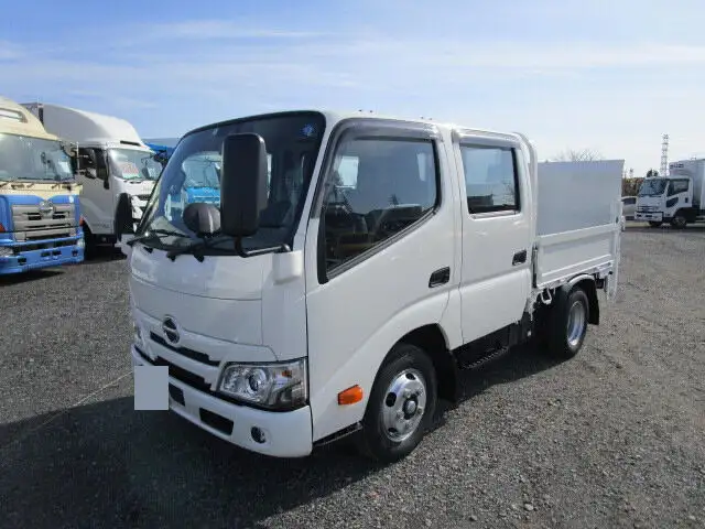 日野 デュトロ 小型 平ボディ Wキャブ パワーゲート の中古トラック【車両No.161308】