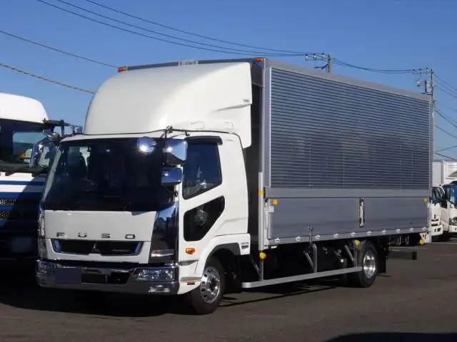 三菱 ファイター 中型/増トン ウイング エアサス ベッド の中古トラック【車両No.161394】