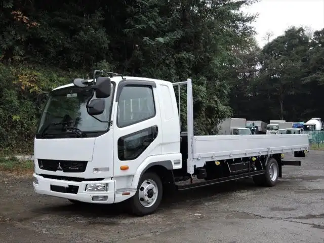 三菱 ファイター 中型/増トン 平ボディ アルミブロック ベッド の中古トラック【車両No.161399】