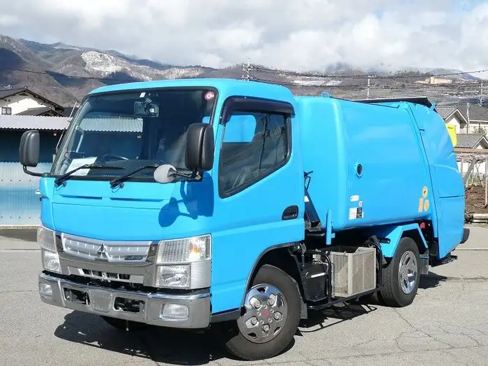 三菱 キャンター 小型 パッカー車 巻き込み式 回転ダンプ式 の中古トラック【車両No.161456】