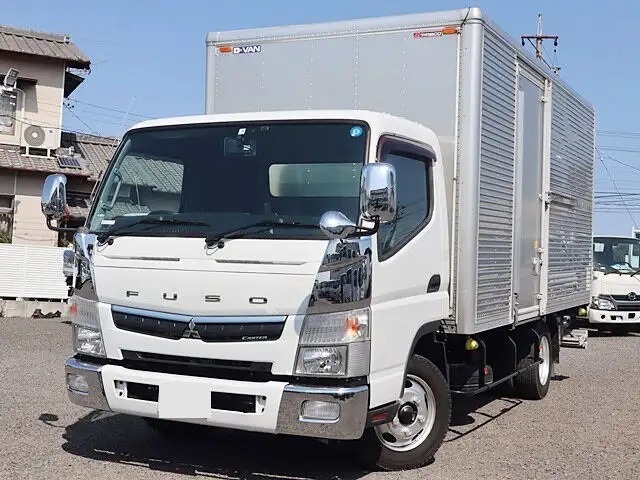 三菱 キャンター 小型 アルミバン パワーゲート サイドドア の中古トラック【車両No.161457】
