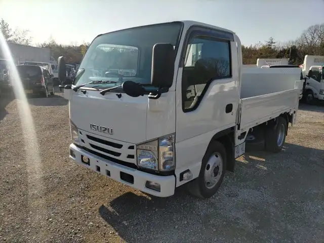 いすゞ エルフ 小型 平ボディ パワーゲート 床鉄板 の中古トラック【車両No.161442】