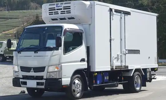 三菱 キャンター 小型 冷凍冷蔵 低温 パワーゲート の中古トラック【車両No.161586】
