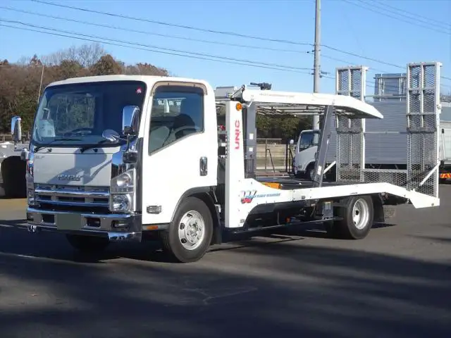 いすゞ エルフ 小型 車両重機運搬 ラジコン ウインチ の中古トラック【車両No.161664】