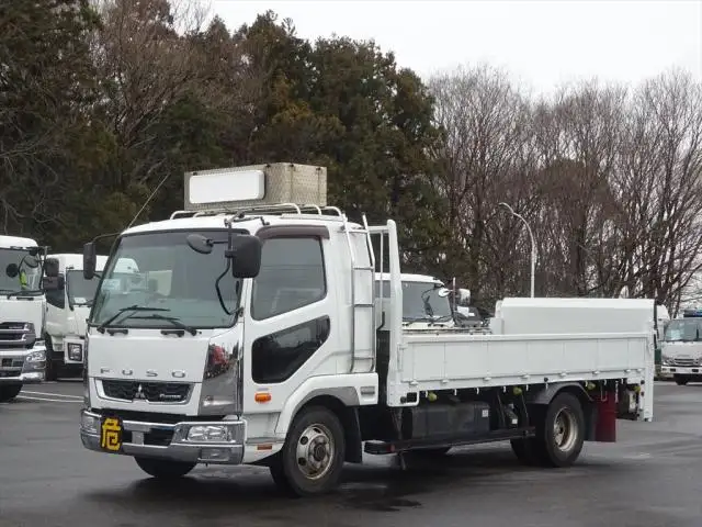 三菱 ファイター 中型/増トン 平ボディ パワーゲート 床鉄板 の中古トラック【車両No.161670】