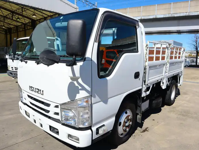 いすゞ エルフ 小型 平ボディ パワーゲート 床鉄板 の中古トラック【車両No.161739】