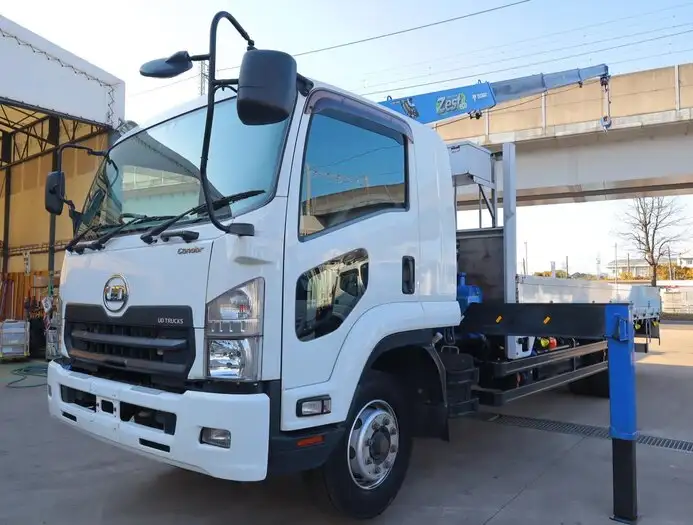 日産UD コンドル 中型/増トン クレーン付 アルミブロック 4段 の中古トラック【車両No.161732】