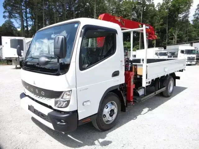 三菱 キャンター 小型 クレーン付 4段 フックイン の中古トラック【車両No.161815】