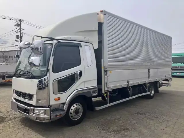 三菱 ファイター 中型/増トン ウイング パワーゲート エアサス の中古トラック【車両No.161832】