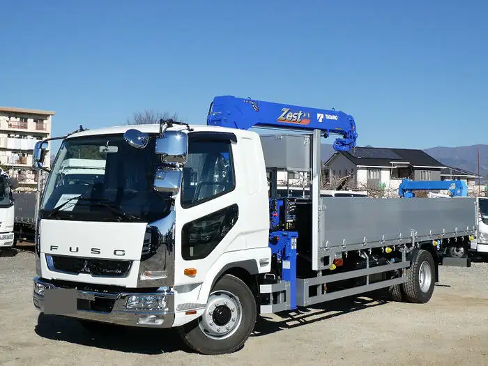 三菱 ファイター 中型/増トン クレーン付 アルミブロック 4段 の中古トラック【車両No.161840】