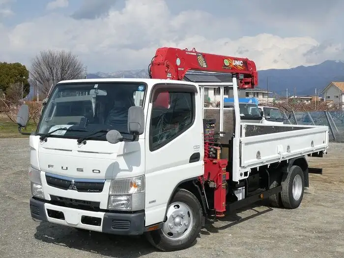 三菱 キャンター 小型 クレーン付 3段 ラジコン の中古トラック【車両No.161758】