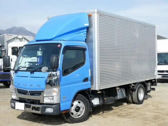 三菱 キャンター 小型 アルミバン パワーゲート 床鉄板 の中古トラック【車両No.161819】