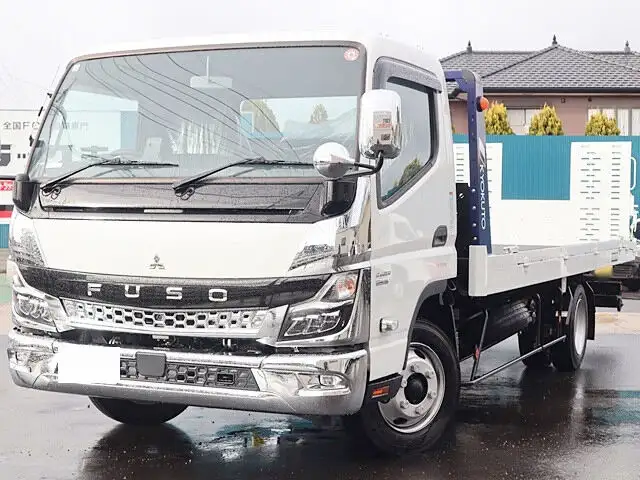 三菱 キャンター 小型 車両重機運搬 ラジコン ウインチ の中古トラック【車両No.161744】