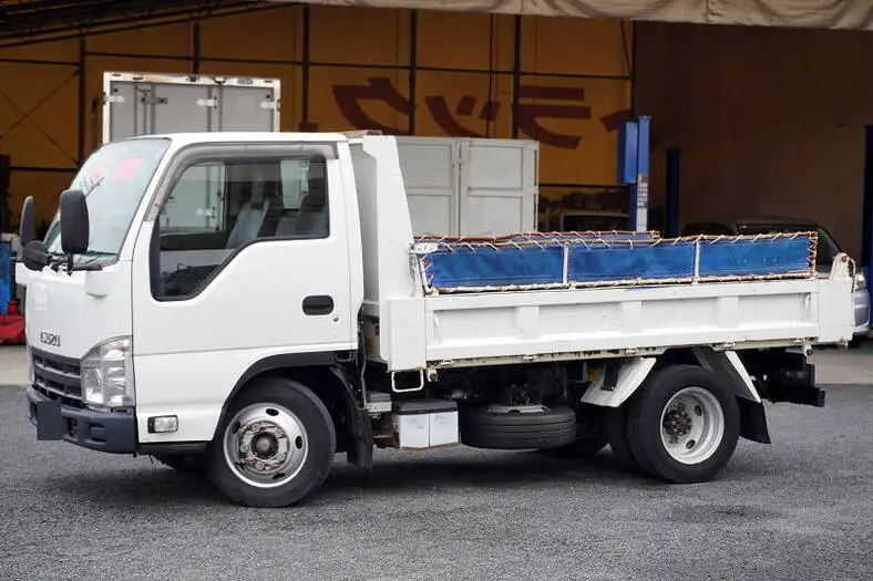 いすゞ エルフ 小型 ダンプ 強化 コボレーン の中古トラック【車両No.161802】