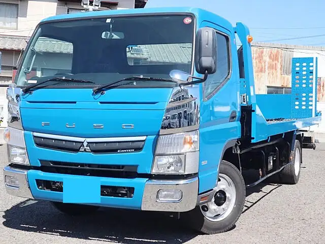 三菱 キャンター 小型 車両重機運搬 ラジコン ウインチ の中古トラック【車両No.161861】