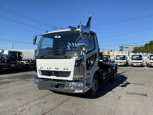 三菱 ファイター 中型/増トン アームロール ツインホイスト 2KG-FK72FZ の中古トラック【車両No.161897】