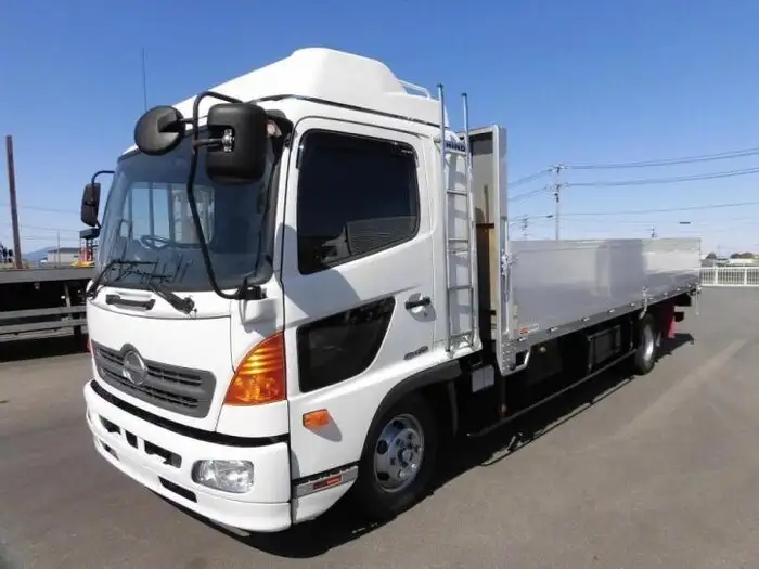 日野 レンジャー 中型/増トン 平ボディ アルミブロック ベッド の中古トラック【車両No.161872】