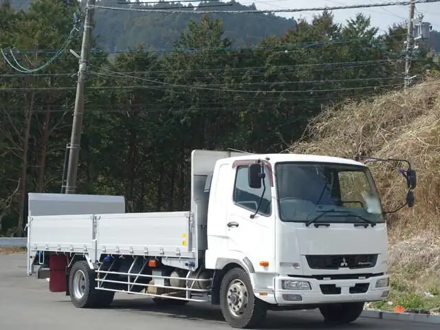 三菱 ファイター 中型/増トン 平ボディ パワーゲート 床鉄板 の中古トラック【車両No.161961】
