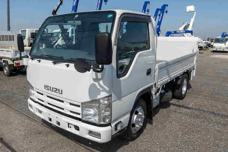 いすゞ エルフ 小型 平ボディ パワーゲート TKG-NJR85A の中古トラック【車両No.161979】