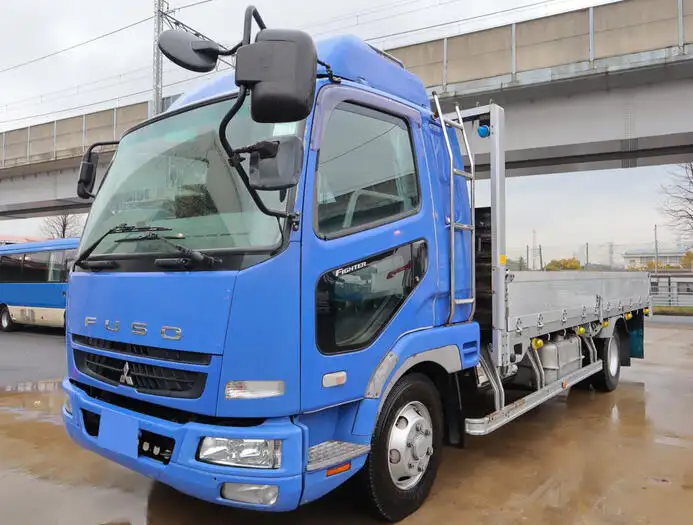 三菱 ファイター 中型/増トン 平ボディ アルミブロック エアサス の中古トラック【車両No.162042】