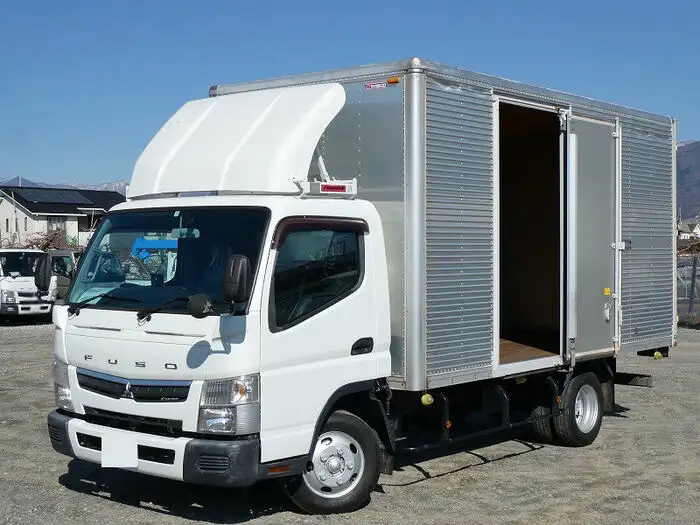 三菱 キャンター 小型 アルミバン サイドドア TPG-FEB50 の中古トラック【車両No.162111】