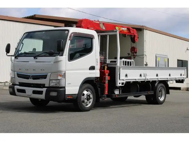 三菱 キャンター 小型 クレーン付 4段 ラジコン の中古トラック【車両No.162195】