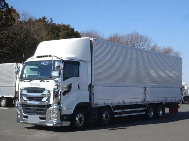 いすゞ ギガ 大型 ウイング エアサス ベッド の中古トラック【車両No.162253】