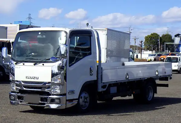 いすゞ エルフ 小型 平ボディ アルミブロック TRG-NMR85AR の中古トラック【車両No.162249】