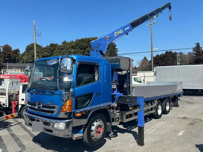 日野 レンジャー 中型/増トン クレーン付 アルミブロック 4段 の中古トラック【車両No.162265】