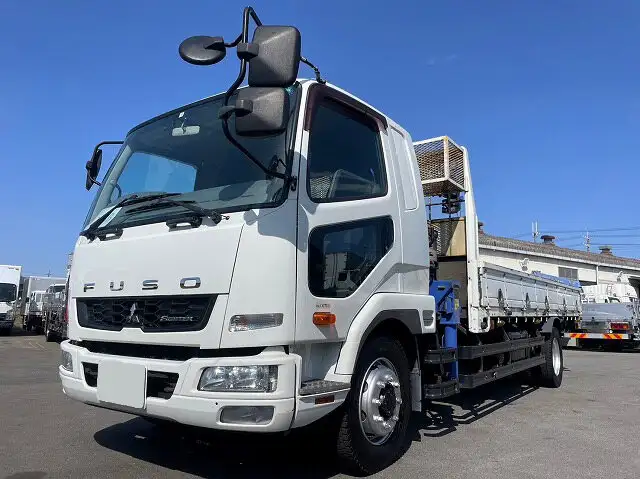 三菱 ファイター 中型/増トン クレーン付 エアサス 3段 の中古トラック【車両No.162210】