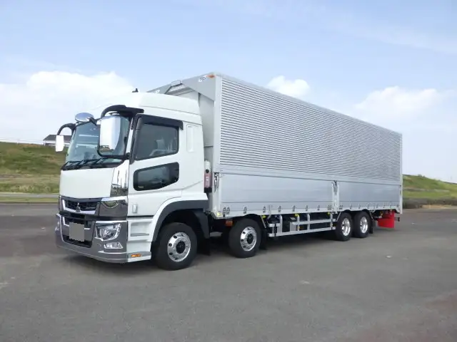 三菱 スーパーグレート 大型 ウイング ハイルーフ エアサス の中古トラック【車両No.162501】