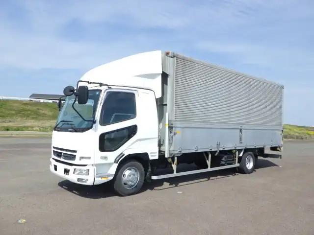 三菱 ファイター 中型/増トン ウイング エアサス ベッド の中古トラック【車両No.162498】