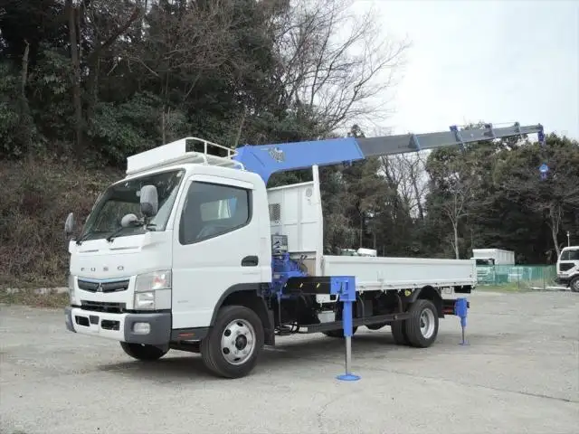 三菱 キャンター 小型 クレーン付 6段 ラジコン の中古トラック【車両No.162424】