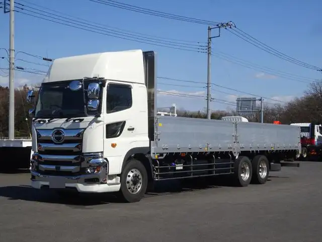 日野 プロフィア 大型 平ボディ ハイルーフ アルミブロック の中古トラック【車両No.162473】