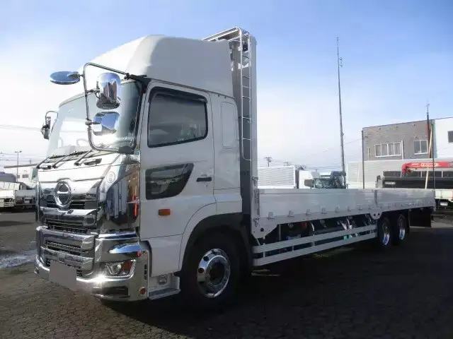 日野 プロフィア 大型 平ボディ ハイルーフ エアサス の中古トラック【車両No.162571】