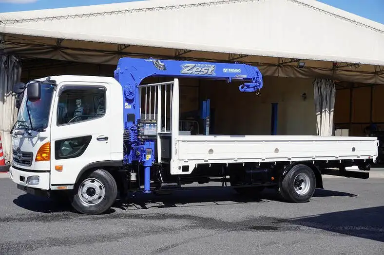 日野 レンジャー 中型/増トン クレーン付 4段 ラジコン の中古トラック【車両No.162526】