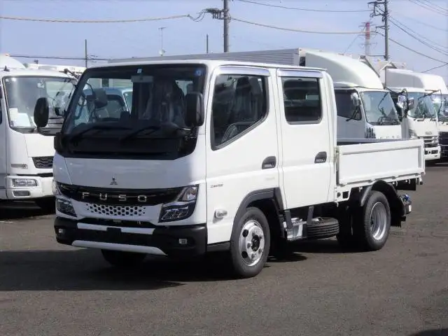 三菱 キャンター 小型 平ボディ Wキャブ 2RG-FBA20 の中古トラック【車両No.162582】