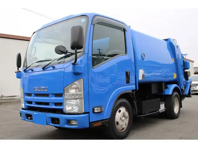 いすゞ エルフ 小型 パッカー車 巻き込み式 回転ダンプ式 の中古トラック【車両No.162421】